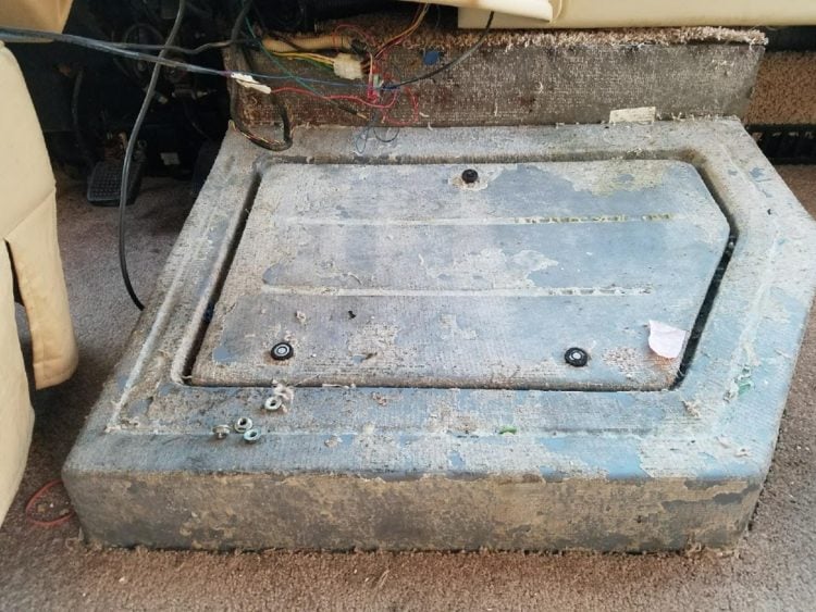 RV Carpet being repaird